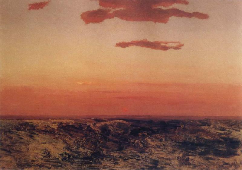 Arkhip Ivanovich Kuindzhi Sunset France oil painting art